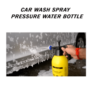 Car Wash Spray Pressure Water Bottle