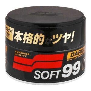 Soft 99 Car Polish applied on a car’s surface for a radiant, long-lasting shine.