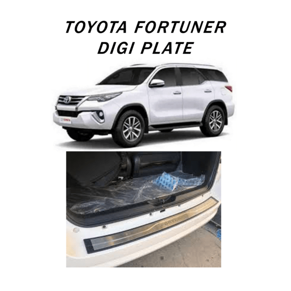 Toyota Fortuner Digi Plate